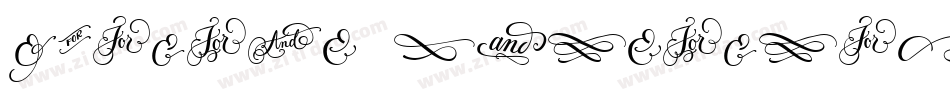 Eutemia Ornaments字体转换